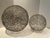 Metal 1960’s Vintage Artisan Created Wire Spheres - a Pair For Sale - Image 7 of 7