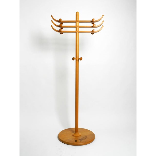 Large Beechwood Coat Rack by Aksel Kjersgaard for Odder Mobler, Denmark, 1960s For Sale - Image 18 of 18