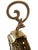 Brass Fireplace Screen Peacock Fan With Cherub Detail – Large, Polished Vintage For Sale - Image 4 of 11