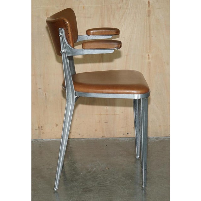 BA3 Chairs in Brown Leather by Ernest Race, 1950s, Set of 2 For Sale - Image 10 of 18