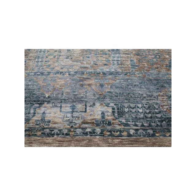 1990s 1990s Handwoven Mamlouk Area Rug 12x15 For Sale - Image 5 of 11