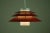 Maroon Trenta Pendant by Bent Karlby for Lyfa, Denmark, 1960s For Sale - Image 8 of 12