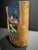 Blue Vintage Brazilian Naïve Folk Art Village Painting on Wood by Magela De Santa Branca For Sale - Image 8 of 8