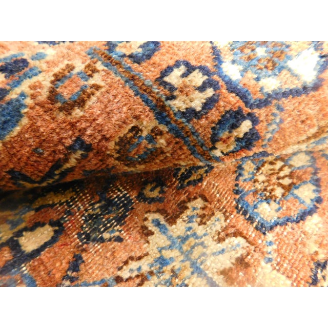 Antique Hand Knotted Persian Rug. 3'7"x 5'7" For Sale - Image 10 of 10