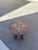 Vintage mid century California tile top table 4 tile side table
