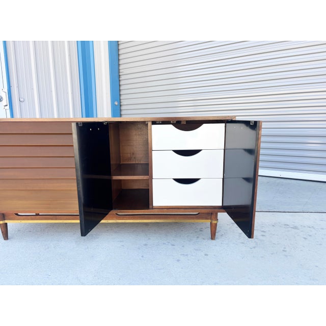 1960s Mid Century Walnut Dresser by Merton L. Gershun For Sale - Image 11 of 14