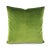 Textile Light Moss Green Plush Velvet Pillow Cover For Sale - Image 7 of 7