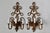 Italian Vintage Italian Florentine Style Gold Finished Scrolling Arms Electric Wall Sconces- A Pair For Sale - Image 3 of 15