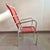 Vintage Aluminum and Plastic Wire Armchairs from Scoubidou, 1950s, Set of 5 For Sale - Image 11 of 17