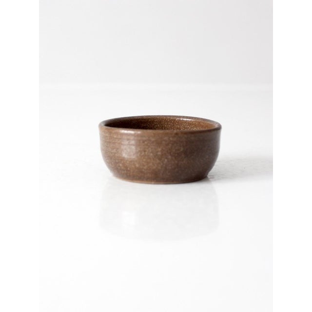 Vintage Handmade Studio Pottery Bowl For Sale - Image 4 of 12