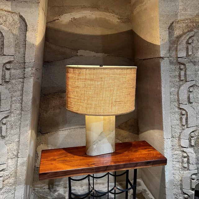 1980s Goatskin Table Lamp Style of Karl Springer For Sale - Image 9 of 10