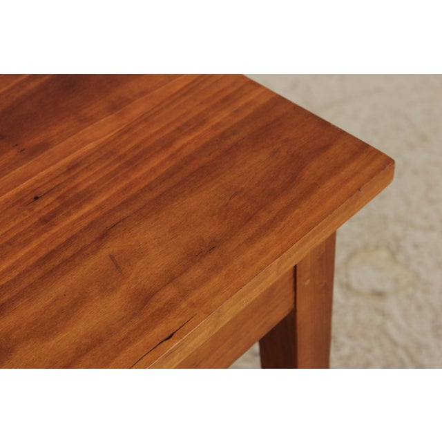 Wood Thomas Moser Square Cherry Game or Dinette Table For Sale - Image 7 of 16