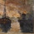 Expressionism Antique Signed Michel Girard Busy Harbor Oil on Canvas For Sale - Image 3 of 9