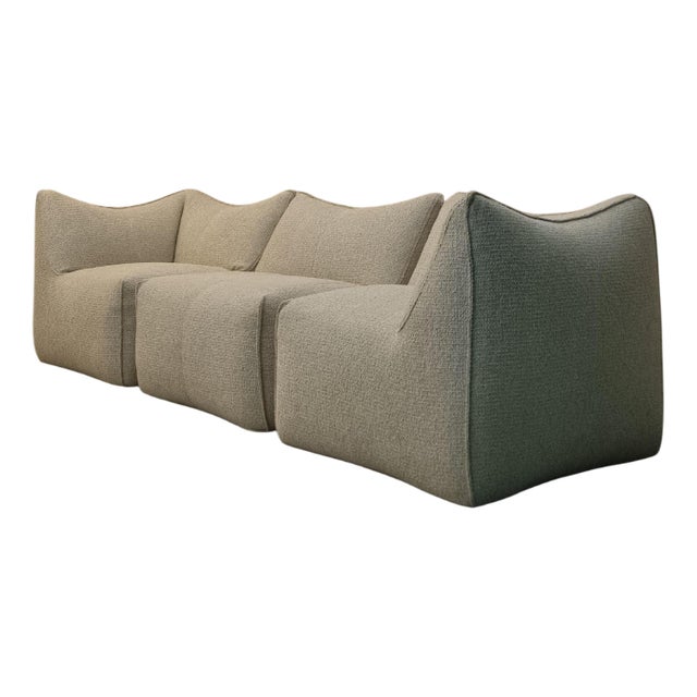 Le Bambole Modular 3-Seater Sofa by Mario Bellini for B&B Italia, 1970s, Set of 3 For Sale