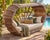 1970s Sculptural Slatted Wood Cocoon Daybed With Architectural Oval Frame For Sale - Image 17 of 17