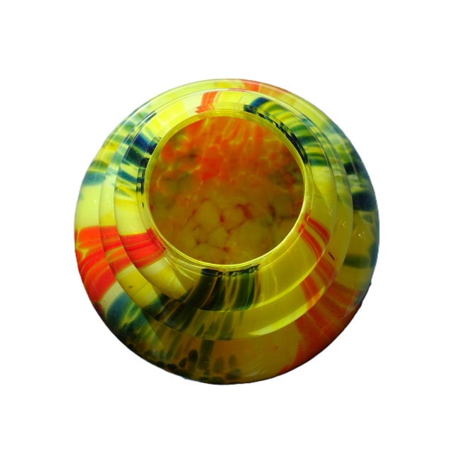 Glass Vases from Scailmont, 1930s, Set of 2 For Sale - Image 3 of 5