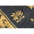 1920s Antique Medallion Oriental Chinese Blue Wool Rectangle Knotted Small Rug For Sale - Image 11 of 12