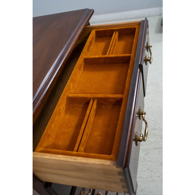 Henkel Harris Mahogany Tall Narrow Lingerie Chest For Sale In Philadelphia - Image 6 of 18