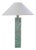 Mid-Century Green Marble Table Lamp by Bergboms, Sweden, 1960s For Sale