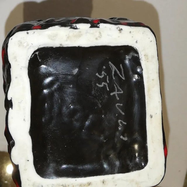 1970s Mid-Century Italian Ceramic Vase by Carlo Zauli, 1970s For Sale - Image 5 of 6