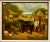 Late 20th Century Late 20th Century Realist Farmhouse Oil Painting, Countryside Farm Animals, Framed, 42.5"w For Sale - Image 5 of 9