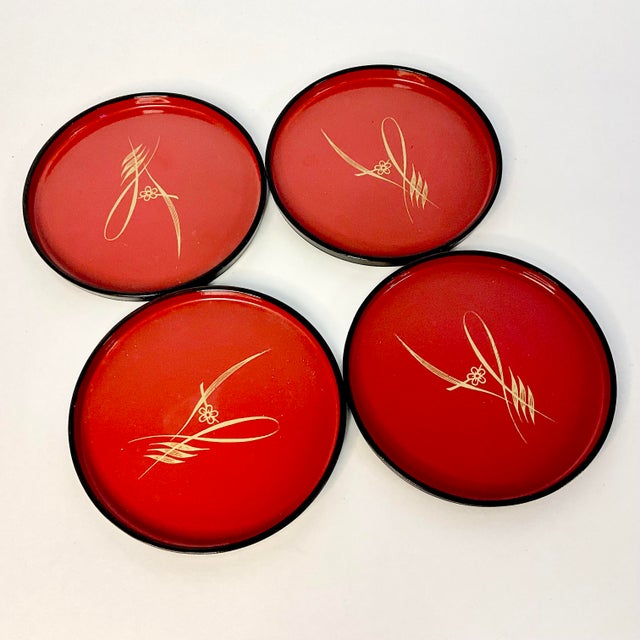 If you need a set of large coasters to fit your glasses, this set of 4 is your solution. They are from the Mid-Century and...