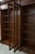 1970s Italian 4 Door Large Walnut Library Bookcase For Sale - Image 5 of 17