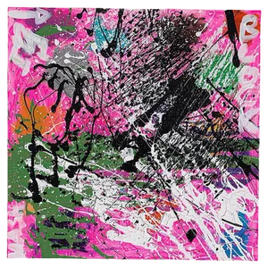 Bomberbax, Painting, 2021, Mixed Media on Canvas