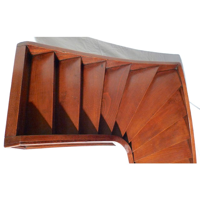 Early 20th Century Decorative Arts Rectilinear Single Turn Model Staircase For Sale In San Francisco - Image 6 of 13