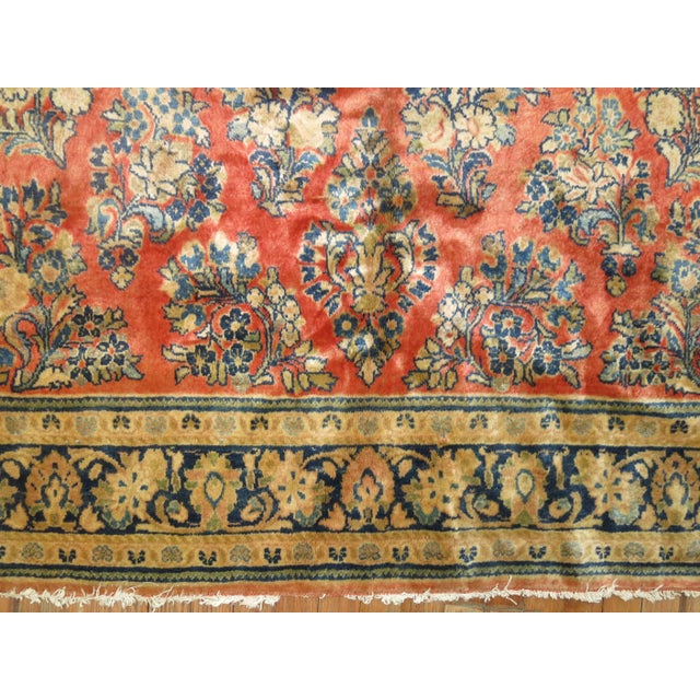 Late 20th Century Late 20th Century Persian Sarouk Rug For Sale - Image 5 of 18