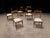 Set of Six Sculptural Dining Chairs in Caviuna & Bouclé by Giuseppe Scapinelli, Brazil, 1950s For Sale - Image 10 of 16