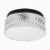 Mid-Century Round Textured Glass Flush Mount For Sale - Image 14 of 14