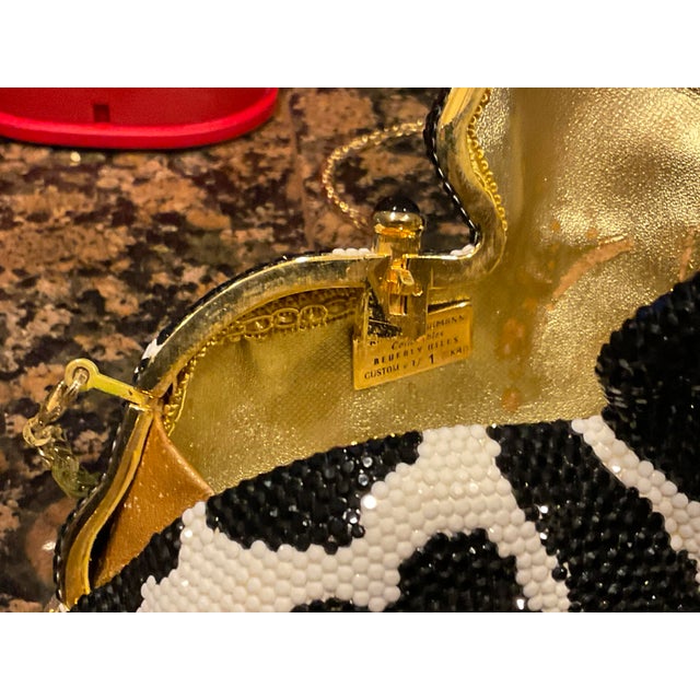 Ornamental & Decorative Materials Katherine Baumann Cavalier King Charles Spaniel Evening Bag For Sale - Image 7 of 9