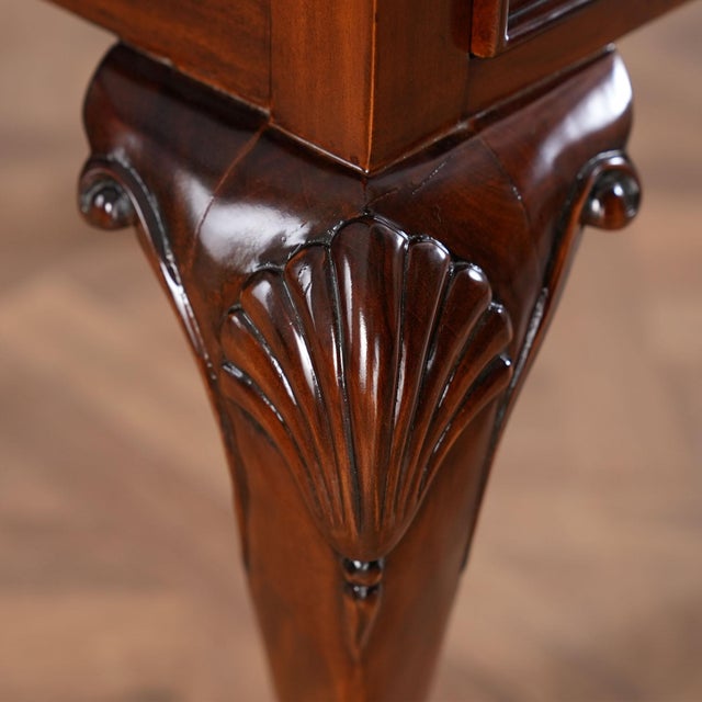 Traditional Mahogany Lamp Table For Sale - Image 10 of 12