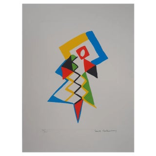 After Sonia Delaunay, Jazz, 20th Century, Original Lithograph For Sale