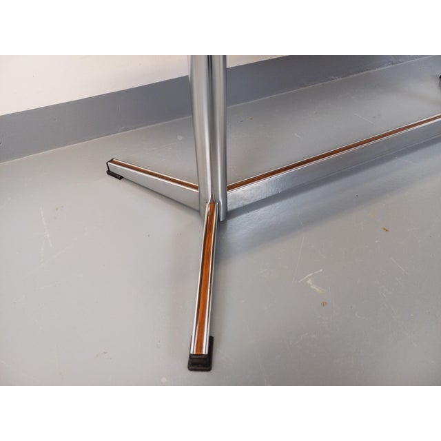 Vintage Coffee Table in Ceramic and Chrome Metal, 1970s For Sale - Image 3 of 13