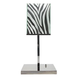 Mid-Century Modern Chrome Table Lamp