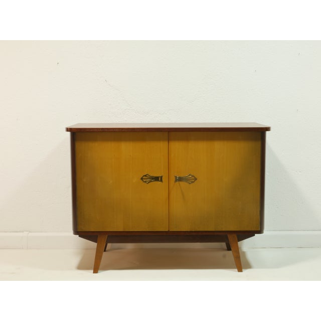 Mid-Century Sideboard in Beech and Spruce, Germany, 1960s For Sale - Image 14 of 14