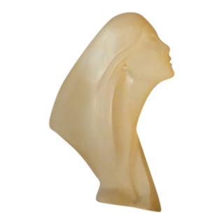 1980s Post Modern Bust Sculpture, "Stargazer" by David Fisher For Sale