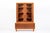 Art Deco Cherry & Burl Wood Display China or Bar Cabinet 1930s For Sale - Image 15 of 15