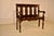 19th Century 19th Century French Oak Settee With Hand Carving For Sale - Image 5 of 10