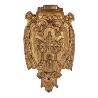 18th Century, Gilded, Bishop's Crest For Sale