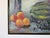 Green 1970s Vintage Gasper Gunhz Modernist Still Life Fruits Oil on Canvas Painting, Framed For Sale - Image 8 of 11