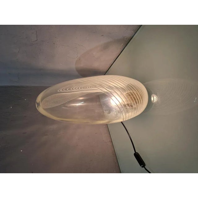 Lino Tagliapietra Vintage Glass Table Lamp by Lino Tagliapietra, 1980s For Sale - Image 4 of 12