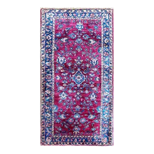Antique Persian Sarouk Mohajeran Rug