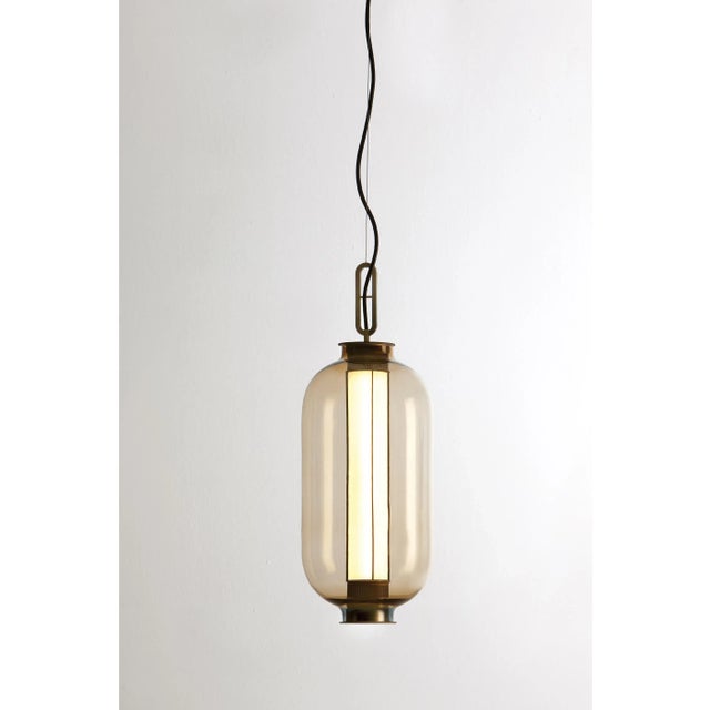 Metal Transparent Glass Bai a Ba Ba Wall Lamp by Parachilna For Sale - Image 7 of 9