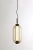 Metal Transparent Glass Bai a Ba Ba Wall Lamp by Parachilna For Sale - Image 7 of 9