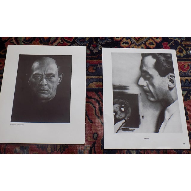 Photography Vintage Man Ray 20th C. Photographic Prints of World Famous Giants of Literature and Art - Set of 6 For Sale - Image 7 of 11