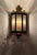 Metal Louis XV Bronze Brass Wall Lanterns in Faceted Glass, Germany, 1970s, Set of 2 For Sale - Image 7 of 18