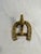 Mid 20th Century Vintage, English Horse and Horseshoe, Brass Doorknocker For Sale - Image 5 of 7